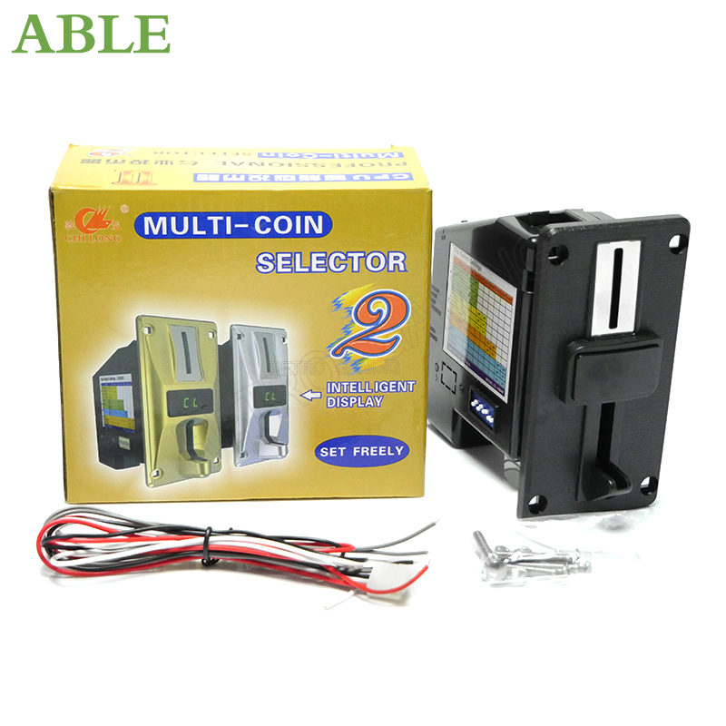 Whack A Mole Arcade - Multi Coin Acceptors CL-168 Selector Diferente