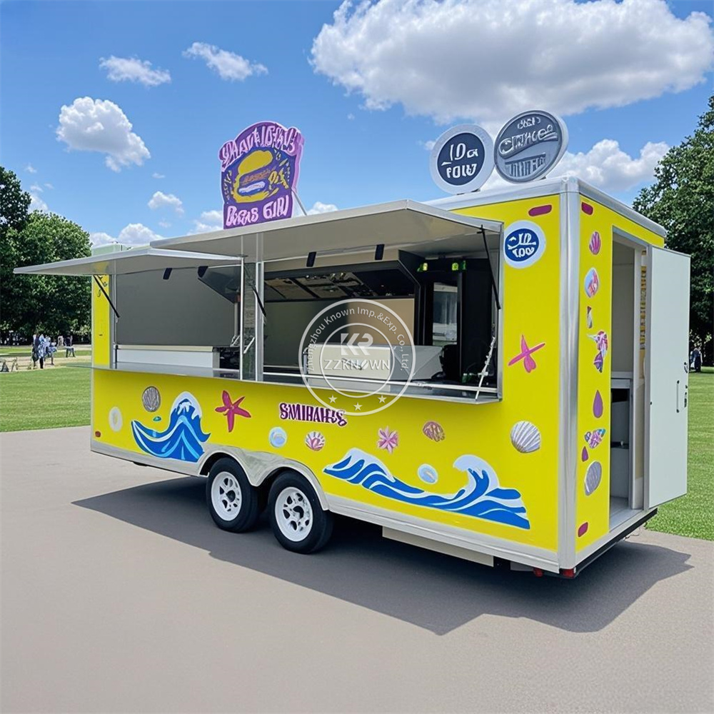 Hot Dog Vending Cart - Concession caminhão de comida de cachorro-quente