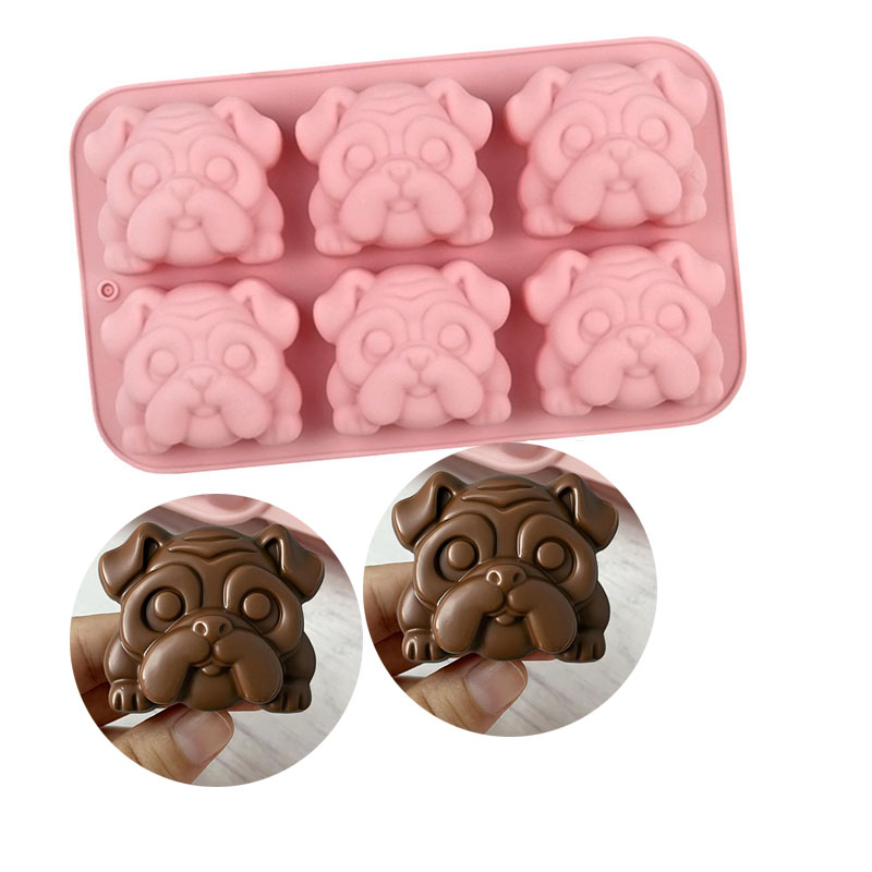 Hot Dog Vending Cart - Molde de silicone para chocolate, buldogue,