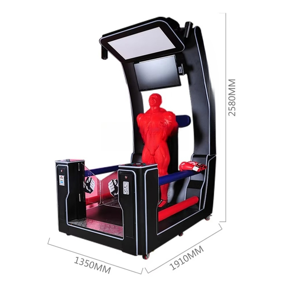 Boxing Machine Arcade - Parque de diversões automático elétrico moeda