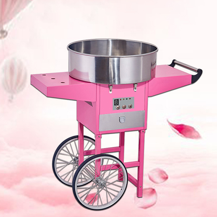 Candy Floss Machine - Máquina de algodão doce elétrica comercial