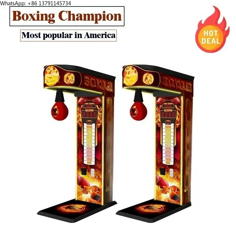 Arcade Vending Machines For Sale - Máquina de Boxe Eletrônica Operada por