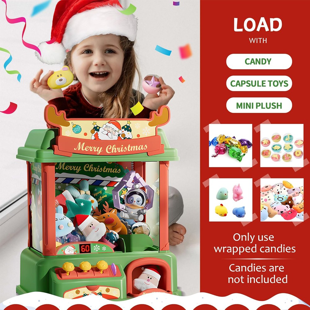 Maquina de Natal para crianças - Arcade Vending Machine avaliação e preço