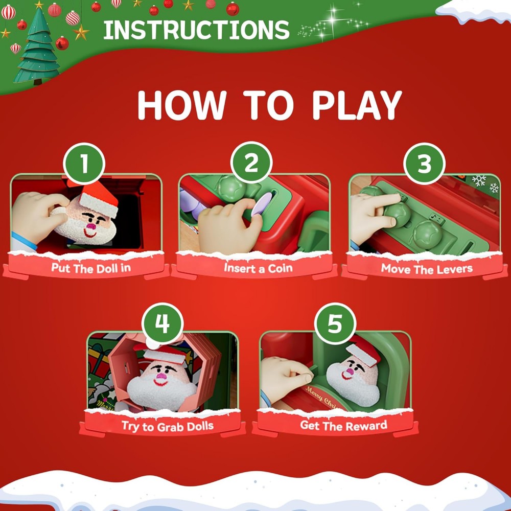 Maquina de Natal para crianças - Arcade Vending Machine avaliação e preço