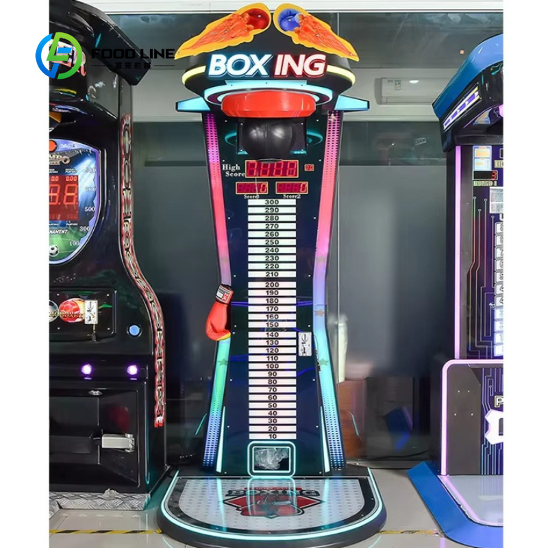 Máquina de Jogo de Boxe Eletrô - Boxing Machine Arcade avaliação e preço