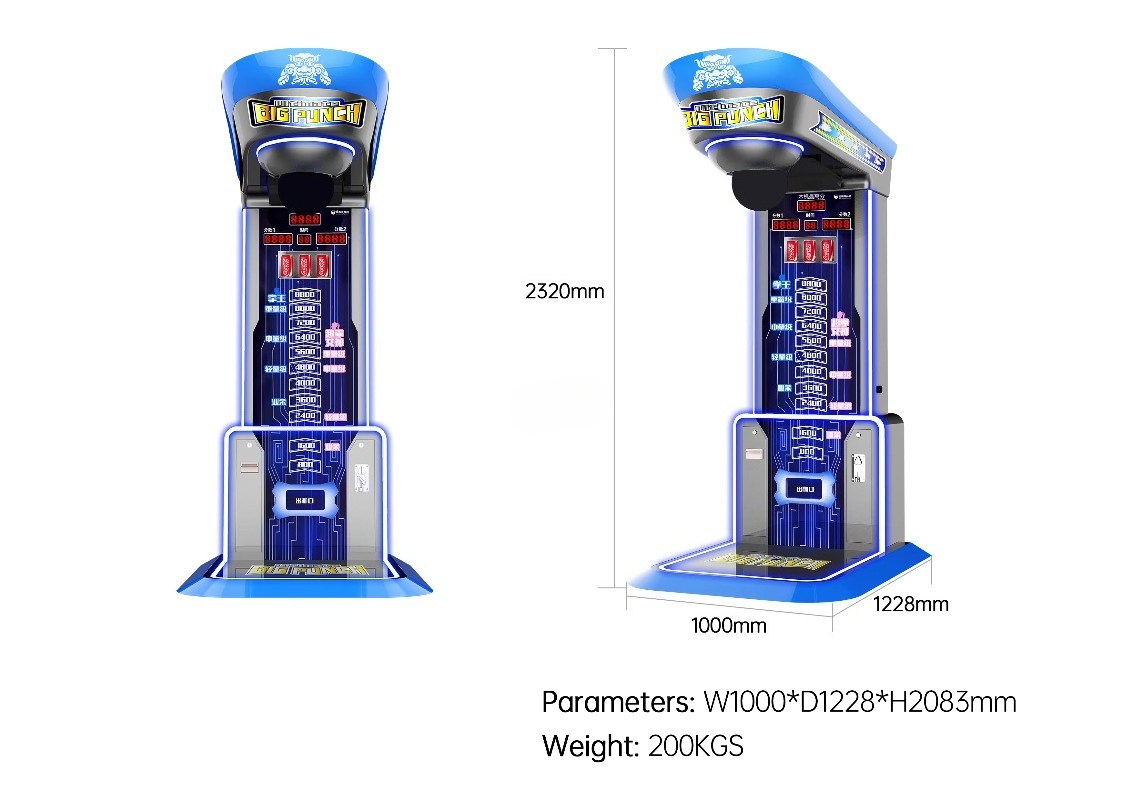 Máquina de Boxe Ultimate Big P - Vending Arcade Games avaliação e preço