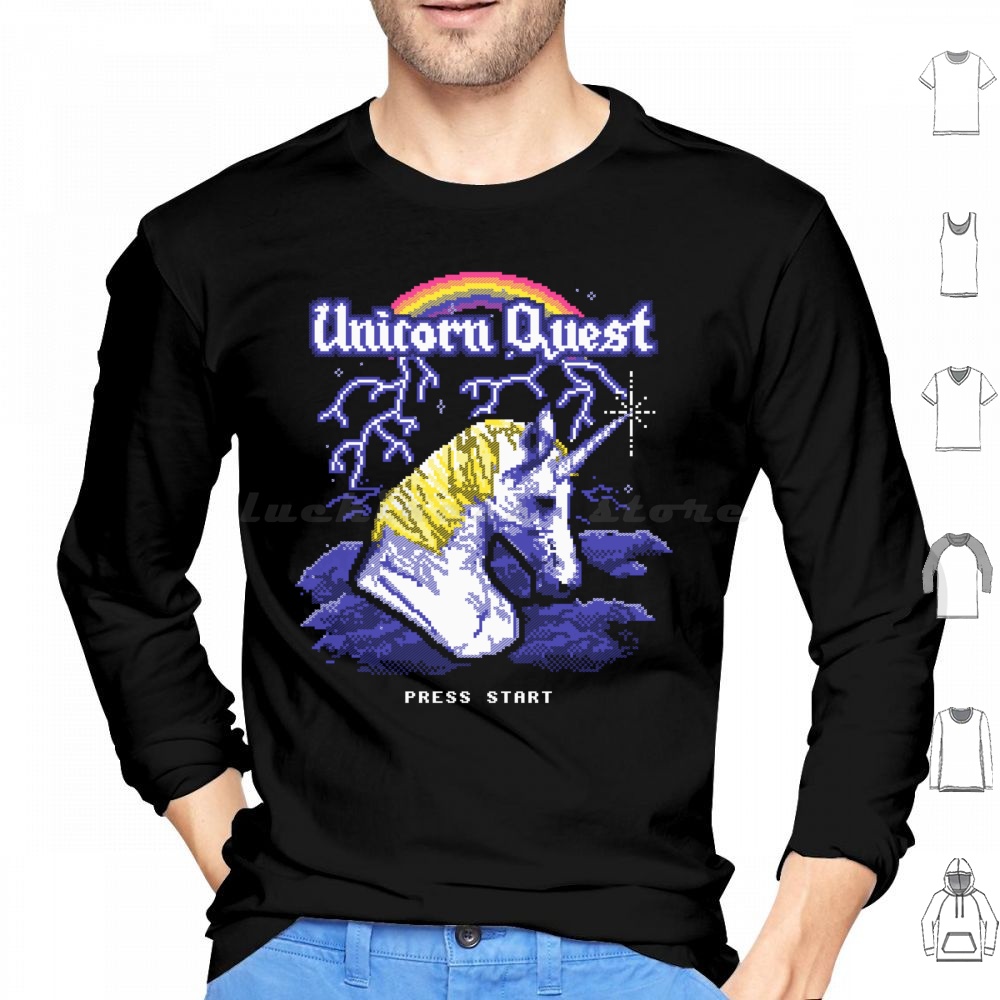 Unicórnio quest moletom com ca - Arcade Quest avaliação e preço