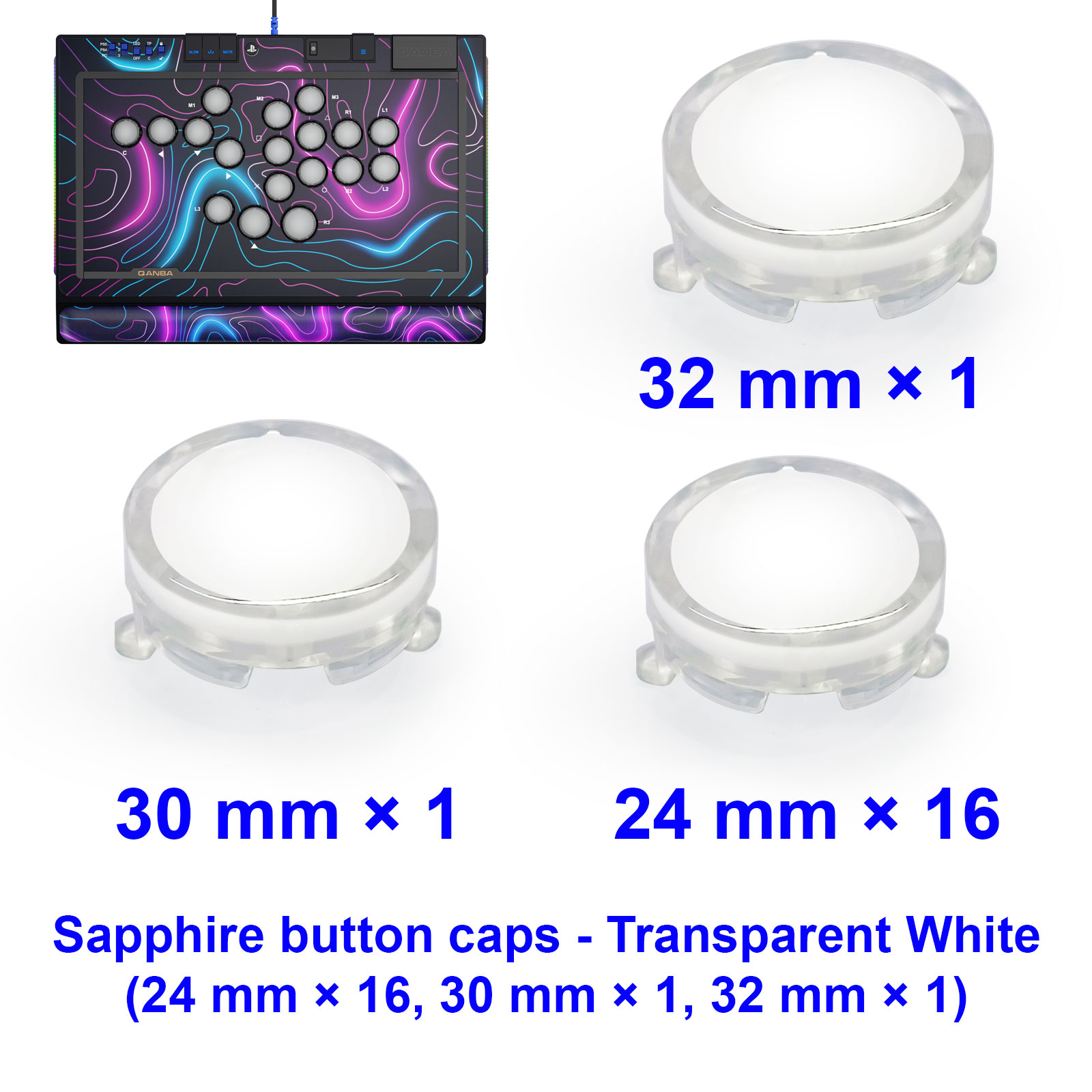 QANBA SAPPHIRE S1 Capas de Bot - Joystick Arcade Parts avaliação e preço