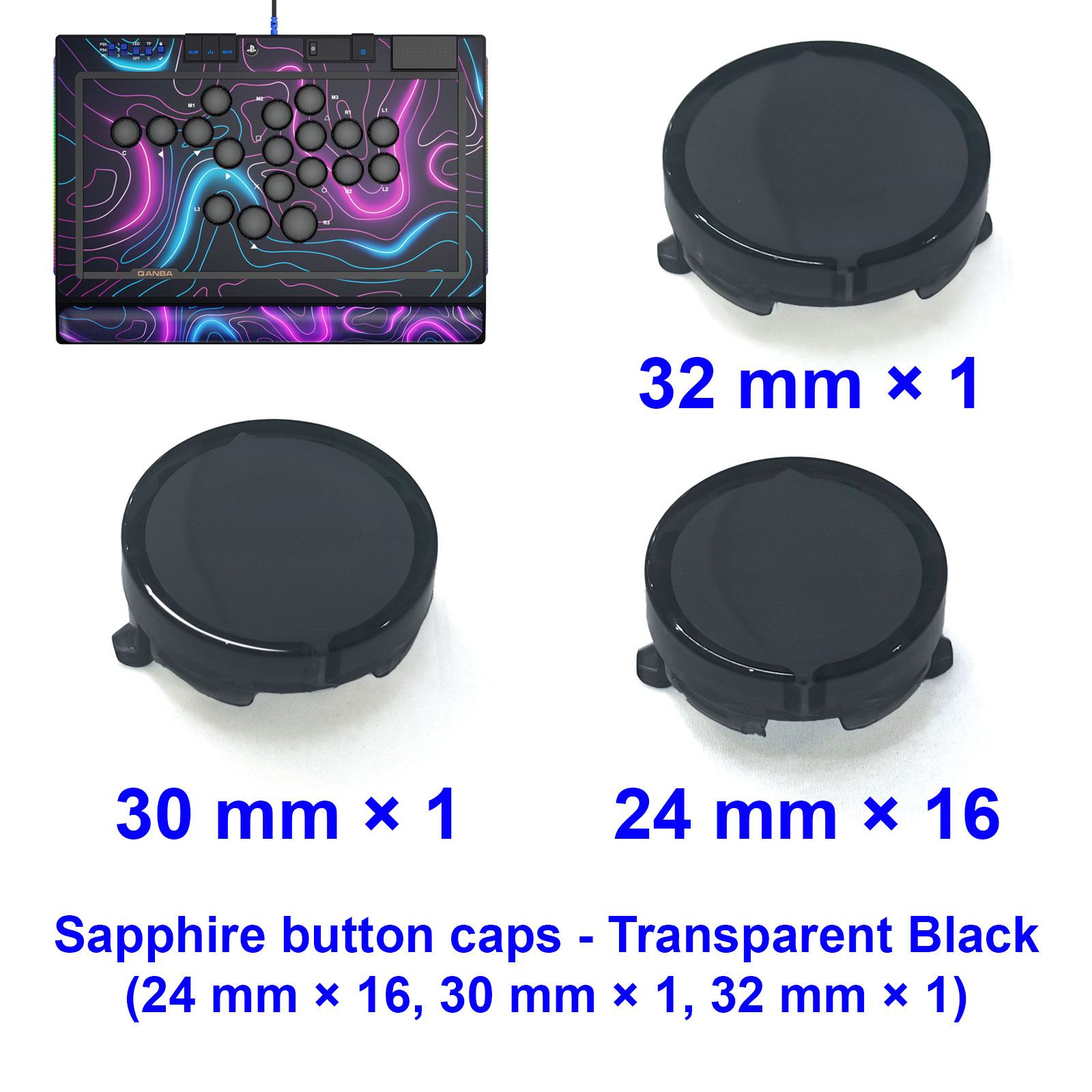 QANBA SAPPHIRE S1 Capas de Bot - Joystick Arcade Parts avaliação e preço
