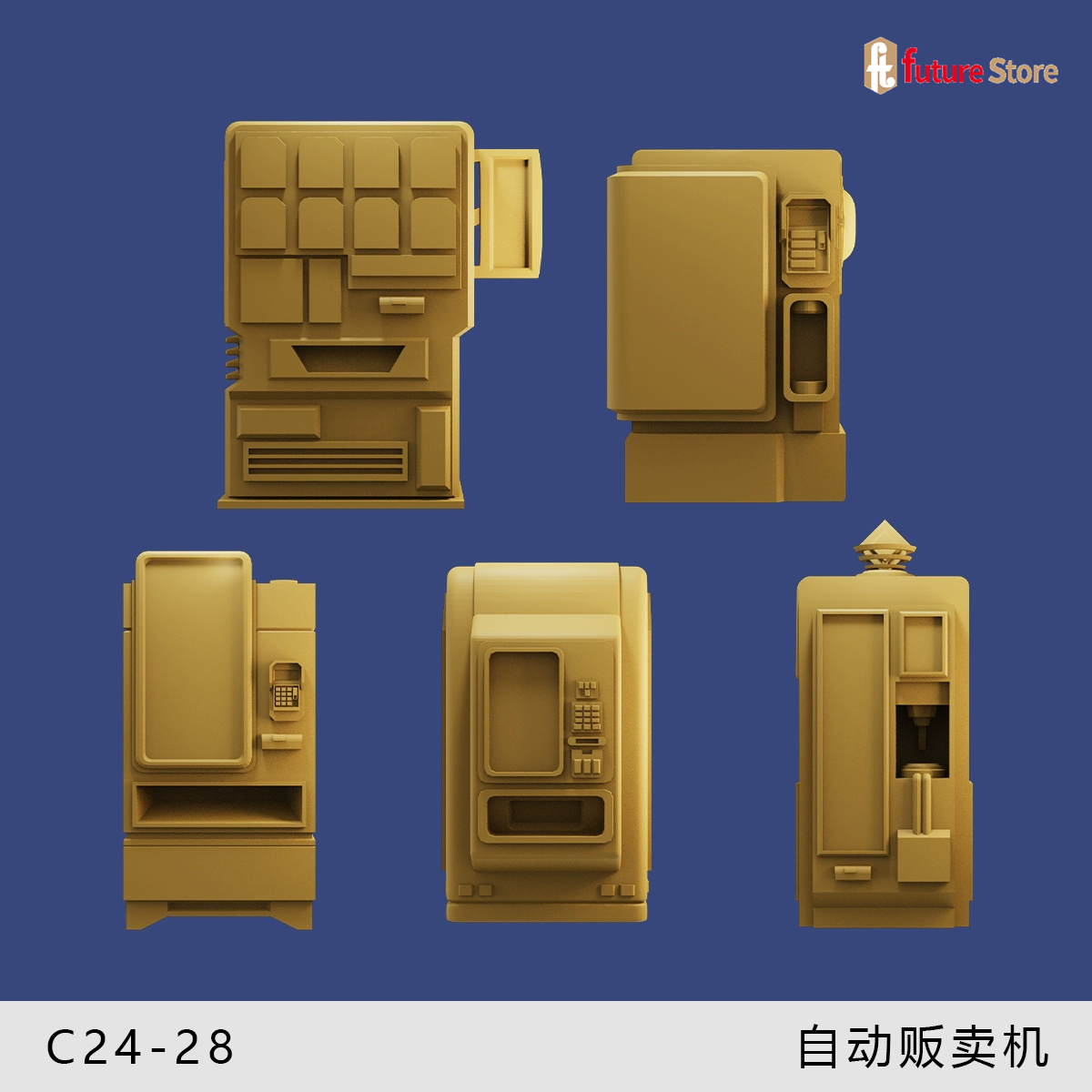 Impressão 3D 1/64 Máquina de V - Arcade Game Vending Machine avaliação e preço