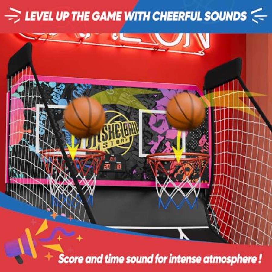 Jogo eletrônico de basquete do - Basketball Arcade Game avaliação e preço
