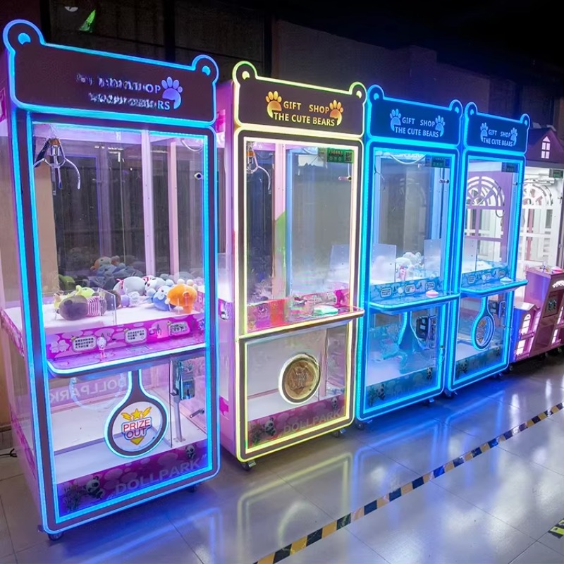 Máquinas coloridas para jogos  - Arcade Vending Machines For Sale avaliação e preço
