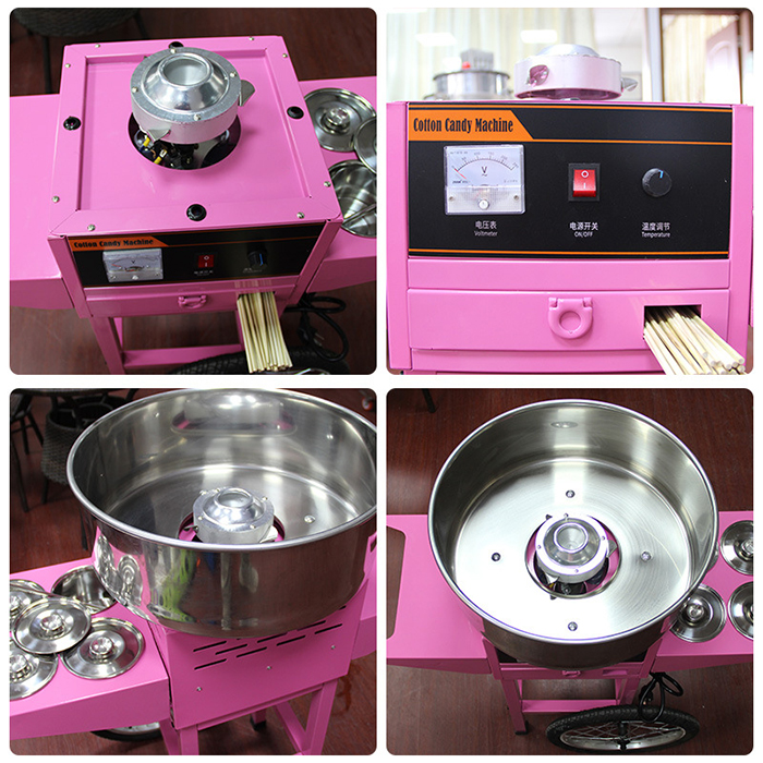 Máquina de algodão doce elétri - Candy Floss Machine avaliação e preço