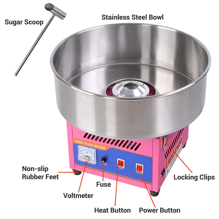 Máquina Profissional de Fazer  - Candy Floss Machine avaliação e preço