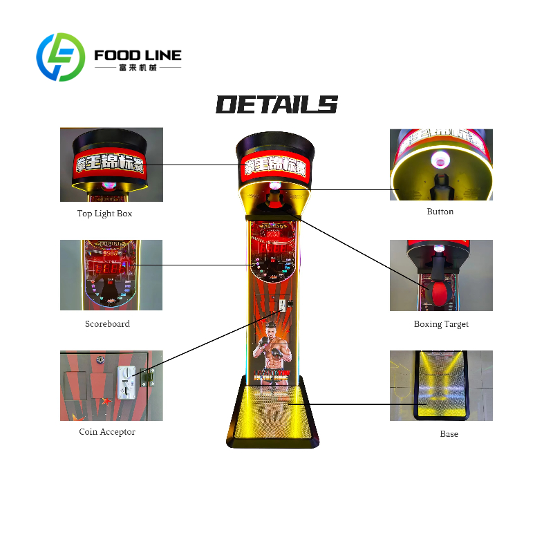 Máquina de Jogos de Boxe Eletr - Arcade Vending Machine avaliação e preço